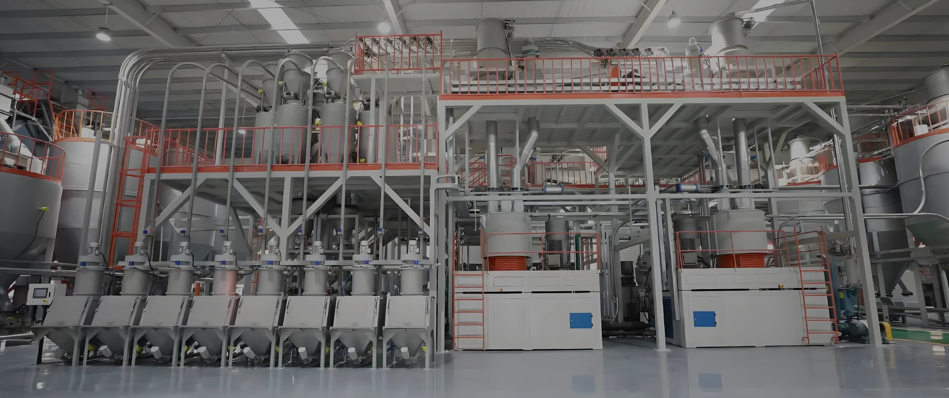 Sistema de alimentação e dosagem de mistura automática da China